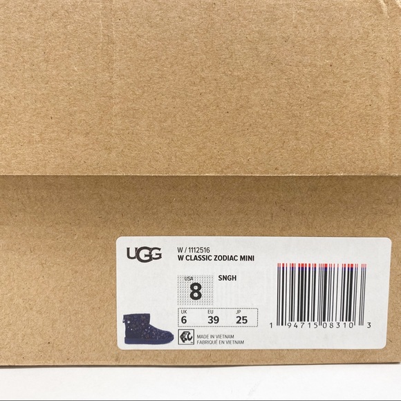UGG Classic MINI Zodiac Boots Color Starry Night - Picture 16 of 16